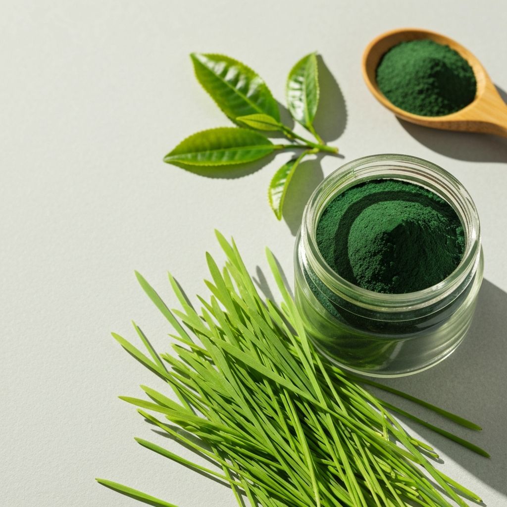 Grüner Nährstoff-Komplex mit pflanzlichen Ingredienzen